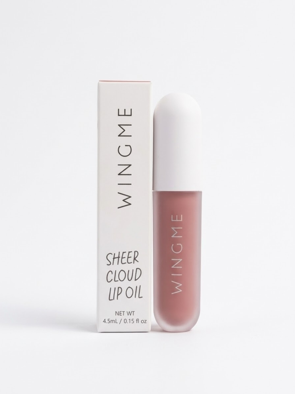 WINGME Sheer Cloud Lip Oil  New In Box (NIB) Shade Plume